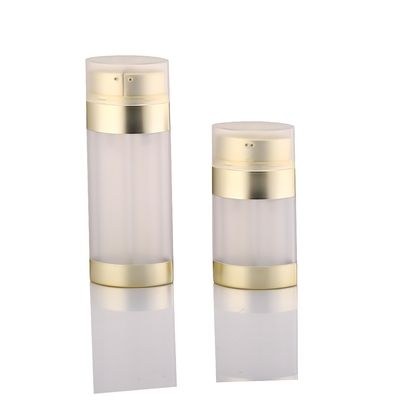 kupować Butelka bez powietrza 30ml 60ml Dwukambrowe plastikowe pojemniki kosmetyczne ODM Pustkowe butelki kosmetyczne online manufacture