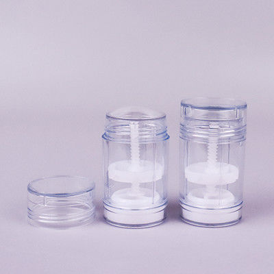 kupować Przejrzysty pojemnik z desodorantem do użycia na stałe pojemniki z deodorantem do recyklingu 30 g 50 g 75 g z dolną wypełnieniem online manufacture