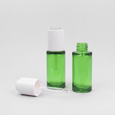 kupować 30 ml przezroczyste zielone butelki kosmetyczne do olejków eterycznych online manufacture