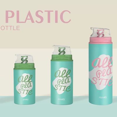 kupować Wszystkie plastikowe butelki mono bez powietrza ekologiczne butelki do pielęgnacji skóry kosmetyczne z pompą online manufacture