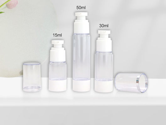 Butelki bez powietrza do pielęgnacji skóry Butelki bez powietrza do pomp 15 ml 30 ml 50 ml Zrównoważone opakowania do produktów kosmetycznych