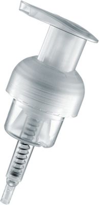 Transparentne bezpowietrzne pompy na płytki plastikowe pompy piankowe 0,8 cm3 do mydła