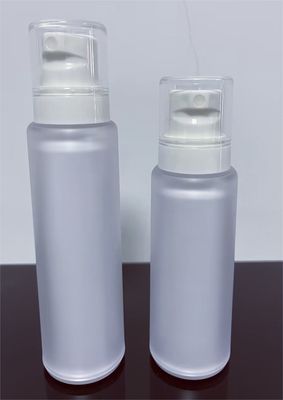 Zamrożony półprzezroczysty Fino Mist Hair Spray Flask 100ml 120ml Ultra Fine Continuous Mist Sprayer For Hair Care