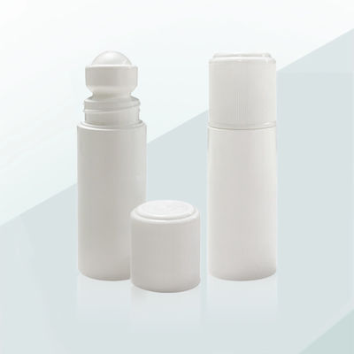 Zamknięcie bezpieczeństwa 73 ml Biały PP Pustki Roll On Bottle Roll On Perfume Flasks With Child Lock