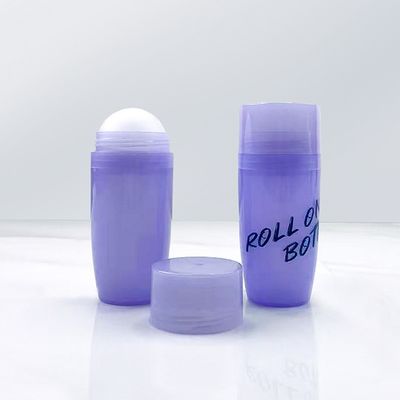 PP 50ML Pustka rolka na butelkach do olejów eterycznych Plastic Roll On Bottles Roll On Deodorant Bottles