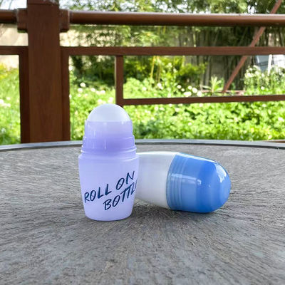 Yuyao 50ml Niestandardowe Butelki Roll-On do Dezodorantu, Szczelne Butelki Roll-On do Pielęgnacji Skóry