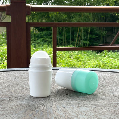 Butelki na perfumy z kulką do ponownego napełniania, plastikowe z zakrętką, przezroczyste butelki z kulką do olejków eterycznych